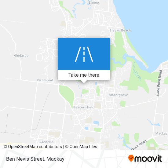 Ben Nevis Street map