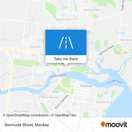 Bermuda Street map
