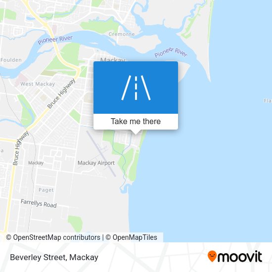 Beverley Street map