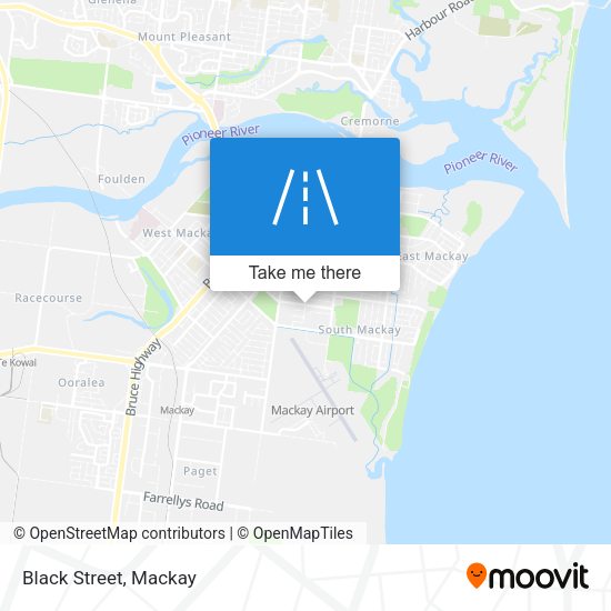 Black Street map