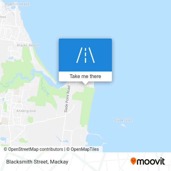 Blacksmith Street map