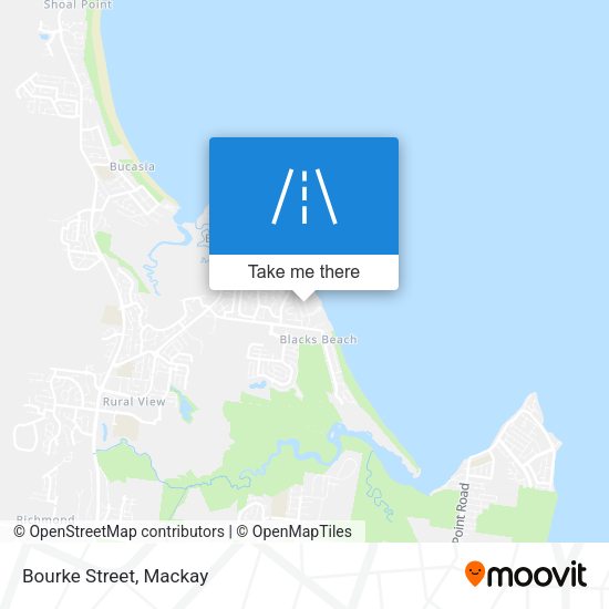 Bourke Street map