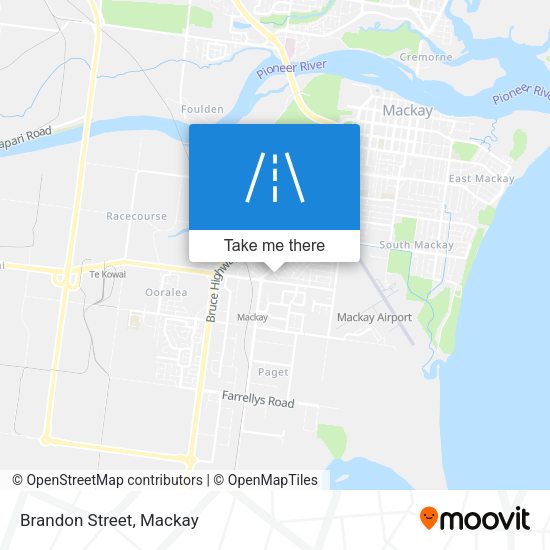 Brandon Street map