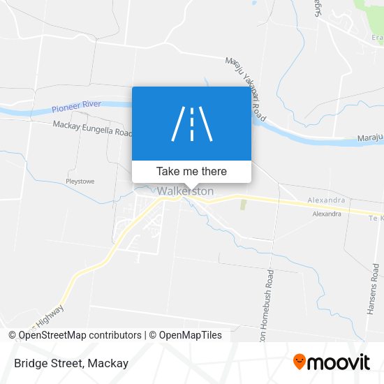 Bridge Street map