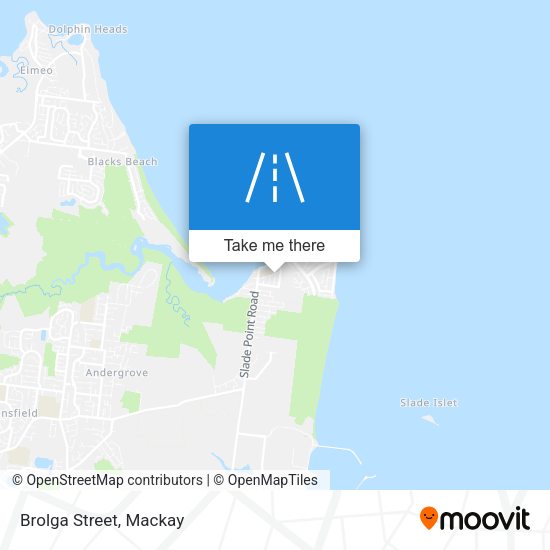 Brolga Street map