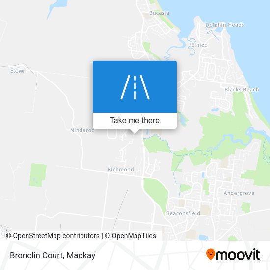 Bronclin Court map