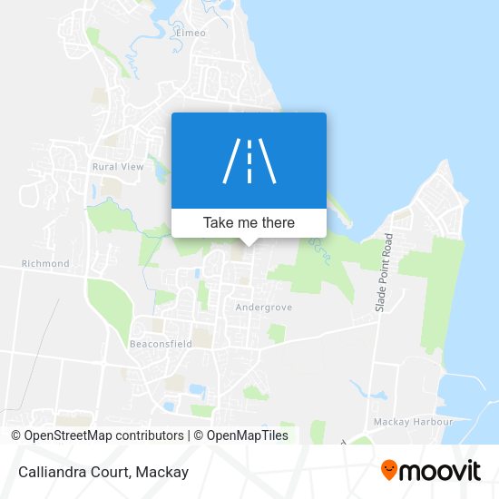 Calliandra Court map