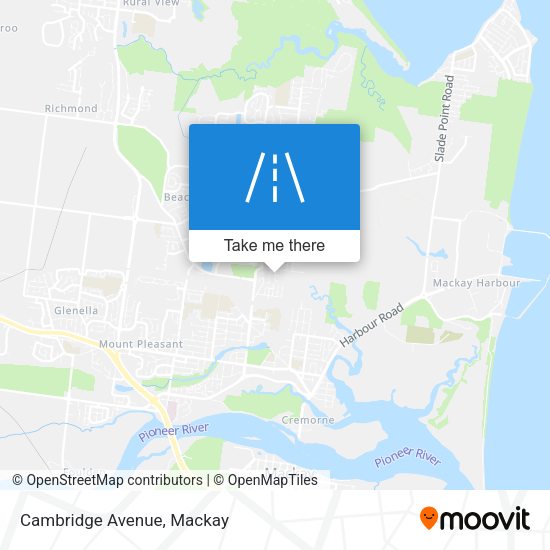 Cambridge Avenue map