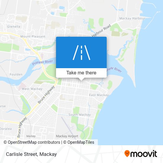 Carlisle Street map