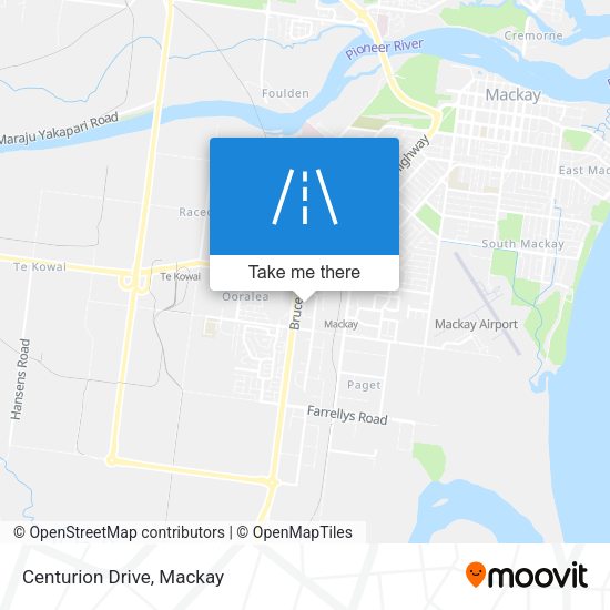 Centurion Drive map