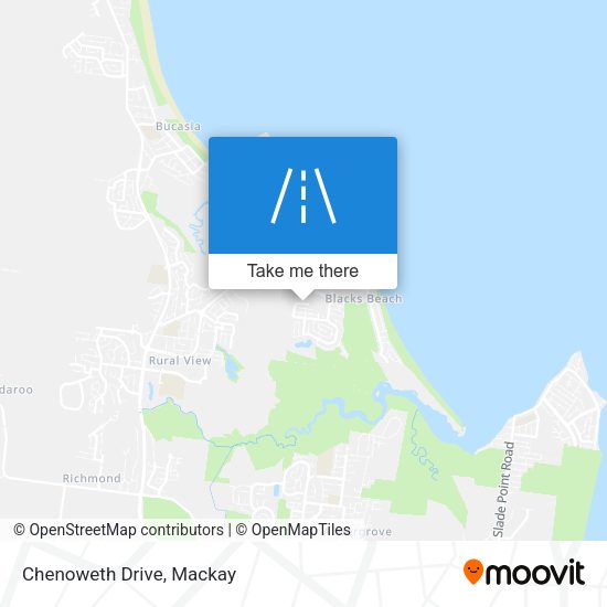 Chenoweth Drive map