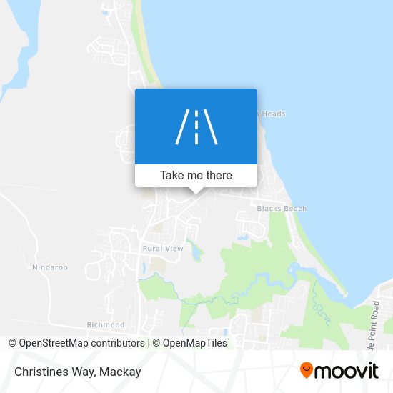 Christines Way map