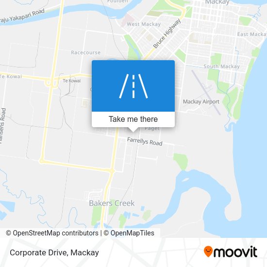 Corporate Drive map