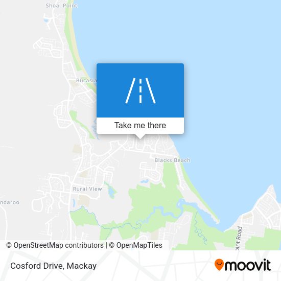 Cosford Drive map