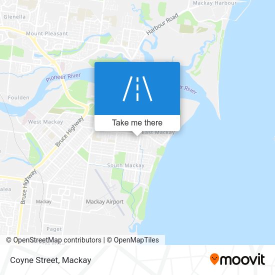 Coyne Street map