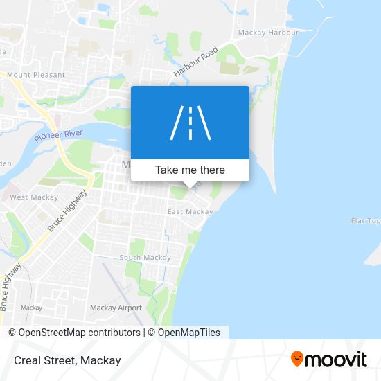 Creal Street map