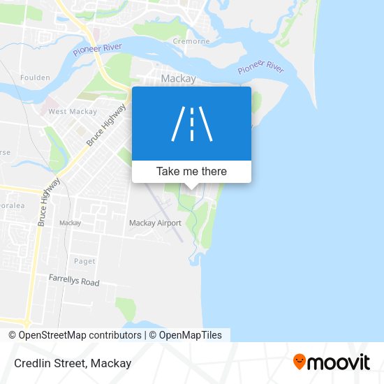 Credlin Street map