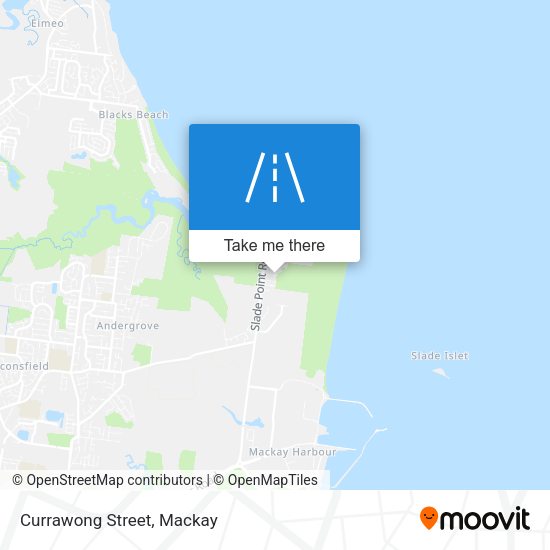 Currawong Street map