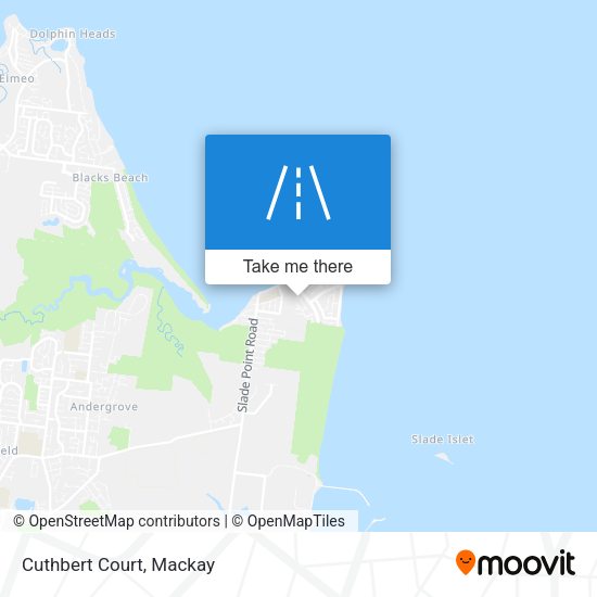 Cuthbert Court map