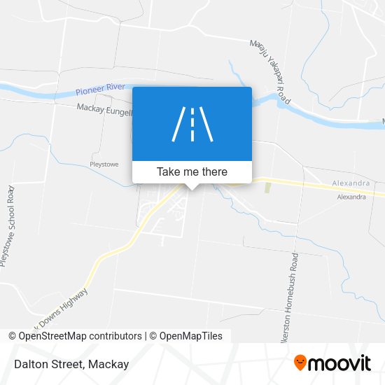 Dalton Street map