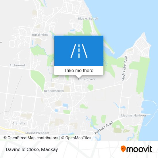 Davinelle Close map