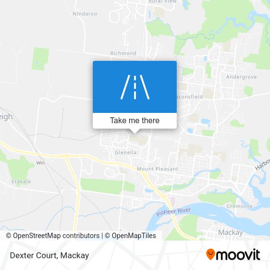 Dexter Court map