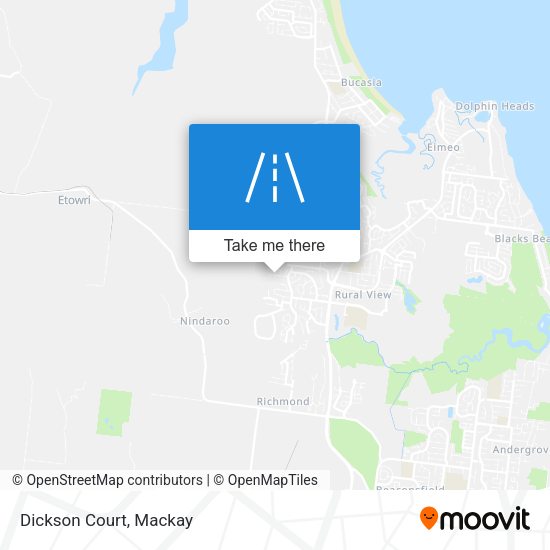 Dickson Court map