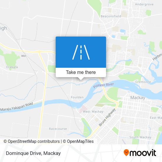 Dominque Drive map