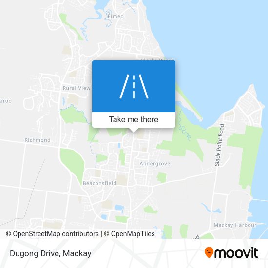 Dugong Drive map