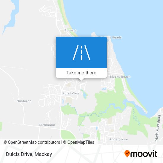 Dulcis Drive map