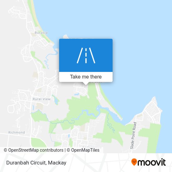 Duranbah Circuit map