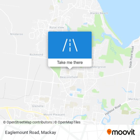 Eaglemount Road map