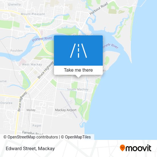 Edward Street map