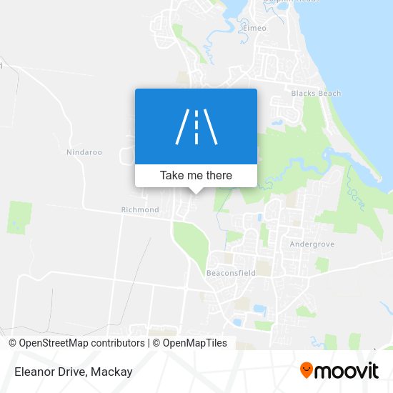 Eleanor Drive map