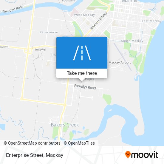 Enterprise Street map