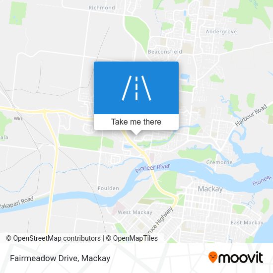 Fairmeadow Drive map