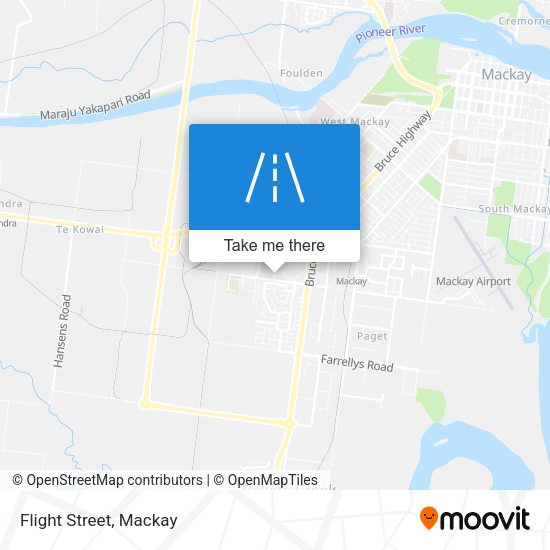 Flight Street map