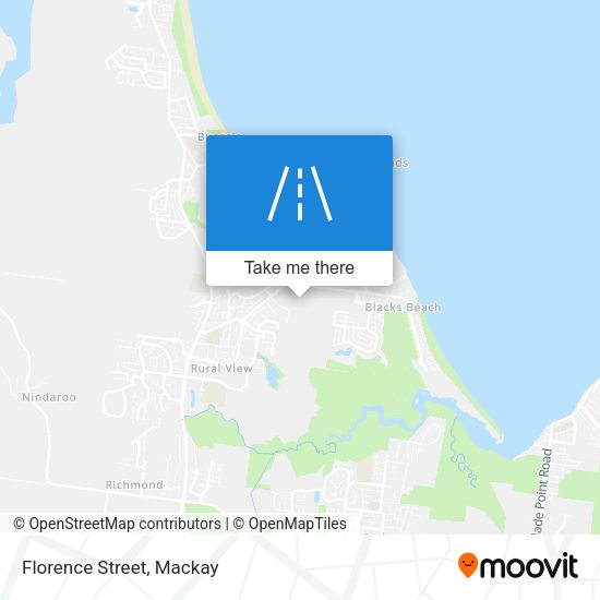 Florence Street map