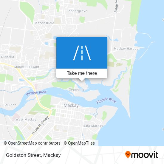 Goldston Street map