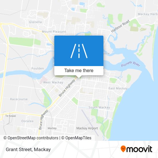 Grant Street map