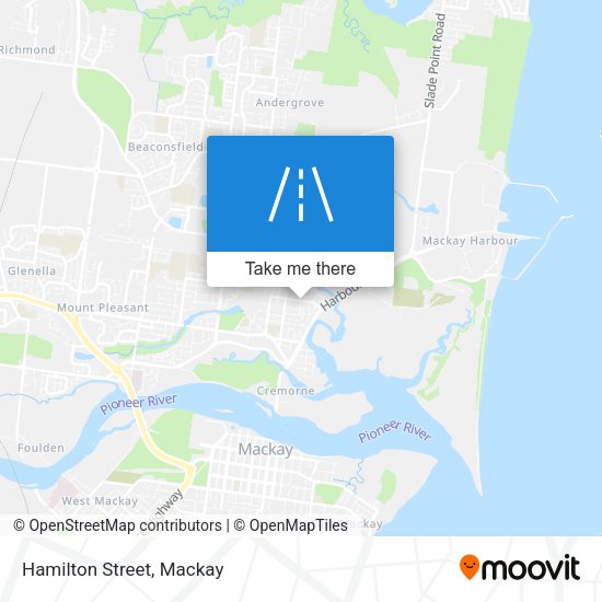Hamilton Street map