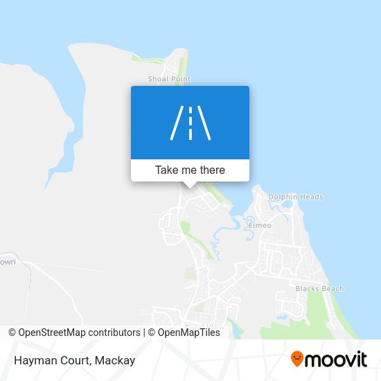 Hayman Court map