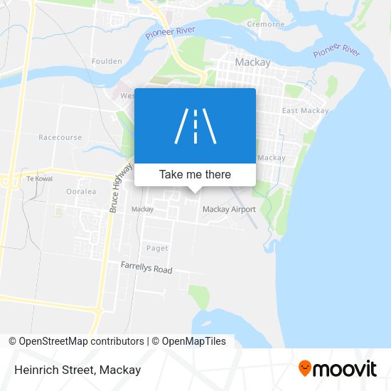 Heinrich Street map