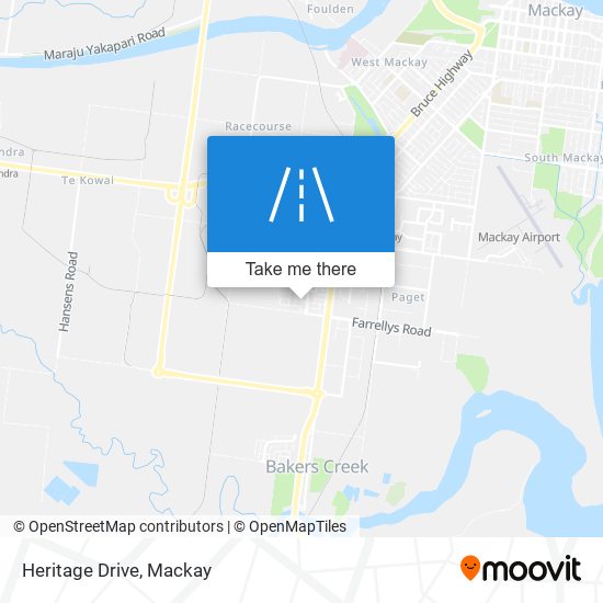 Heritage Drive map