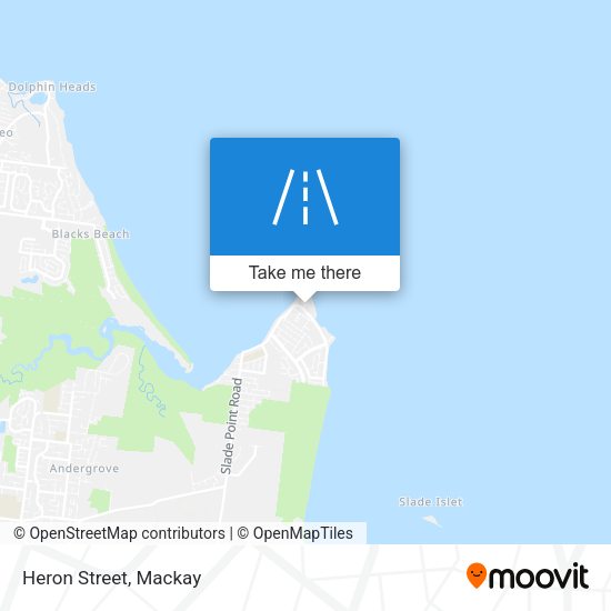Heron Street map