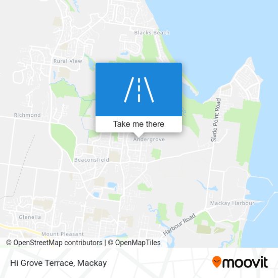 Hi Grove Terrace map