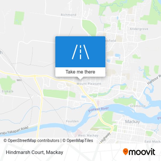 Hindmarsh Court map