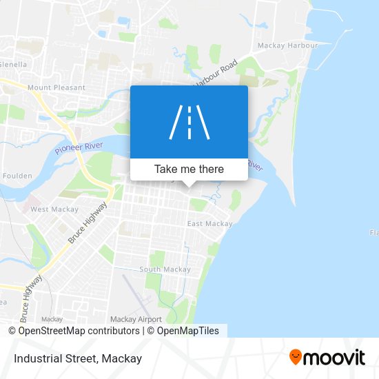 Industrial Street map