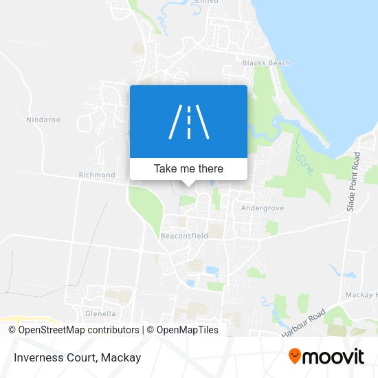 Inverness Court map