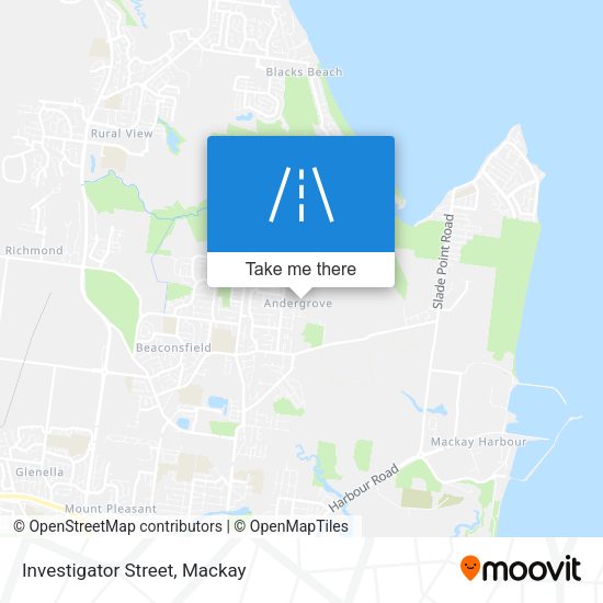 Investigator Street map